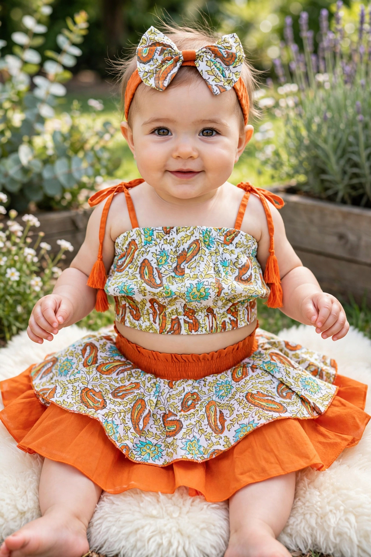 baby girl summer outfit